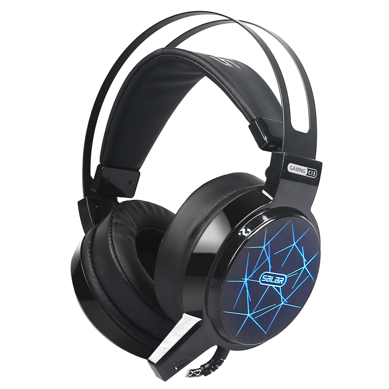 OGG High quality C13 Headphone black with led light